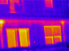 Online Infrared for Building Inspection