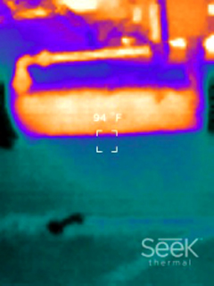 Seek Reveal Thermal Camera Photo