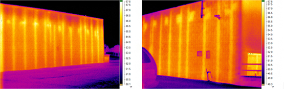 Verifying Grouted Cells in Concrete Masonry Walls Images